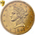 États-Unis, 10 Dollars, Coronet Head, 1847, Nouvelle-Orléans, Or, PCGS, AU53