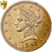 United States, 10 Dollars, Coronet Head, 1847, New Orleans, Gold, PCGS, AU53