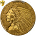 United States, $2.50, Quarter Eagle, Indian Head, 1908, Philadelphia, Gold