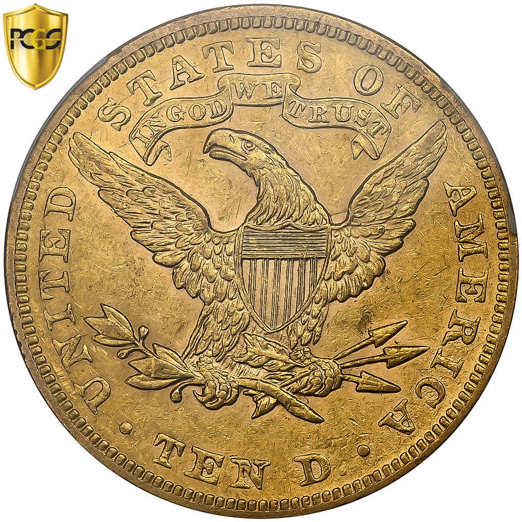United States, $10, Eagle, Coronet Head, 1894, Philadelphia, Gold, PCGS