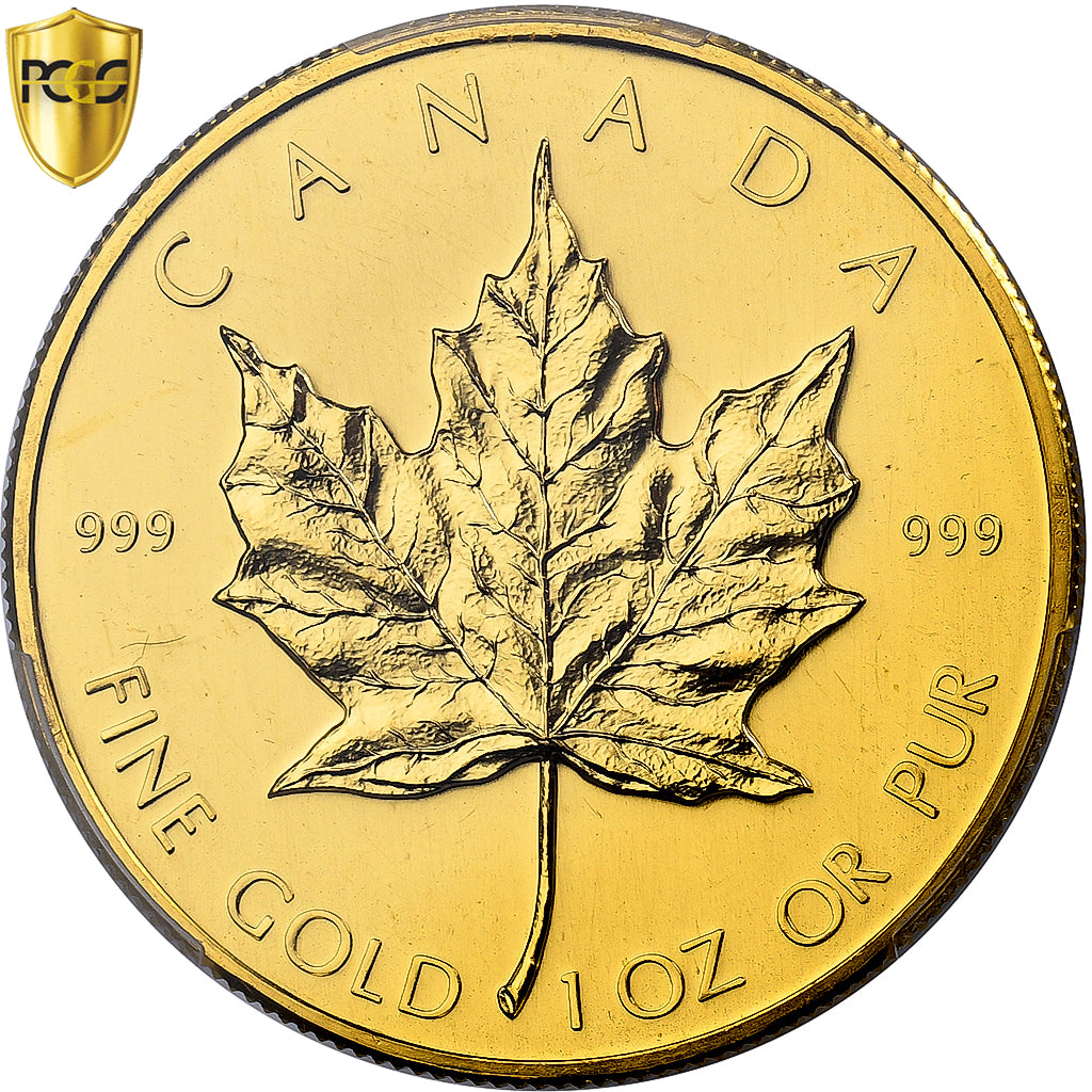 Canadá, Elizabeth II, 50 Dollars, Maple Leaf, 1979, Royal Canadian Mint, 1 Oz