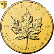Canadá, Elizabeth II, 50 Dollars, Maple Leaf, 1979, Royal Canadian Mint, 1 Oz