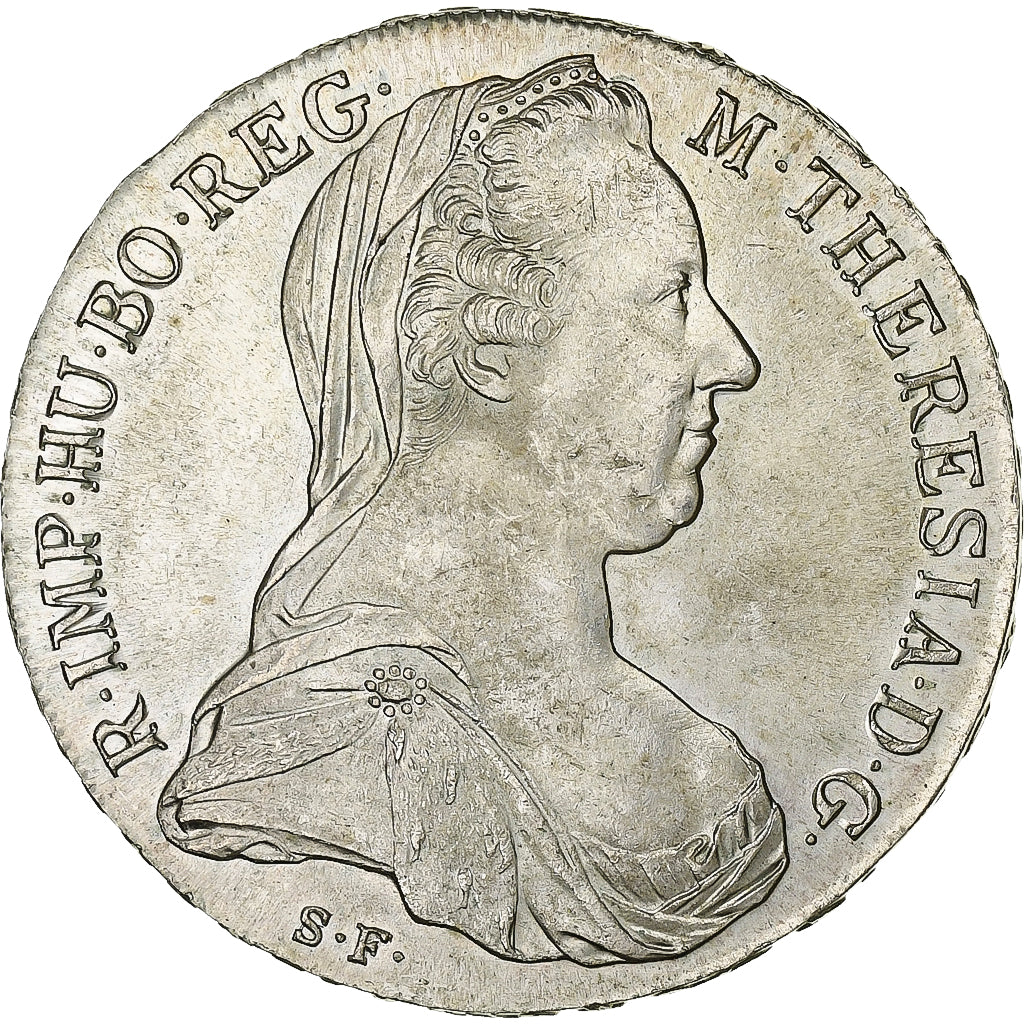 Austria, Joseph II, Thaler, 1780, Restrike, Silver, AU(55-58), KM:T1