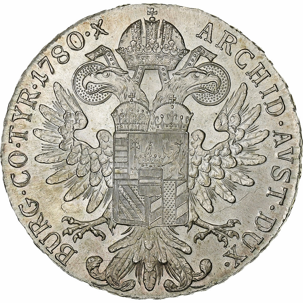 Austria, Joseph II, Thaler, 1780, Restrike, Silver, AU(55-58), KM:T1