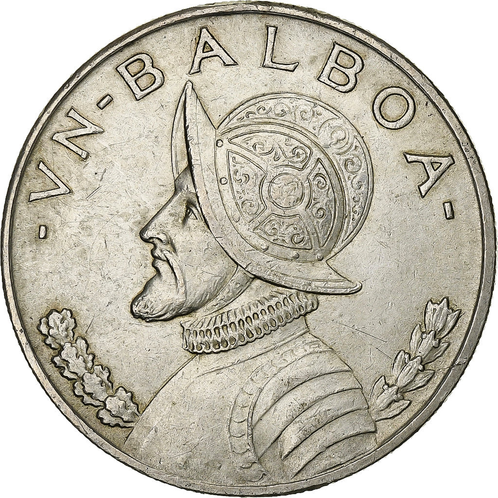 Panama, Balboa, 1947, Silver, AU(55-58), KM:13