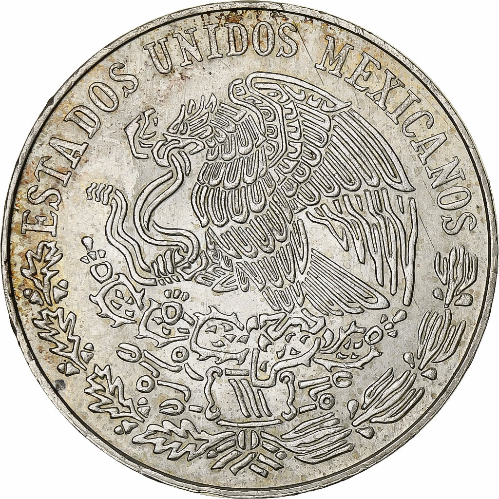 Mexico, 25 Pesos, 1972, Mexico City, Silver, AU(50-53), KM:480