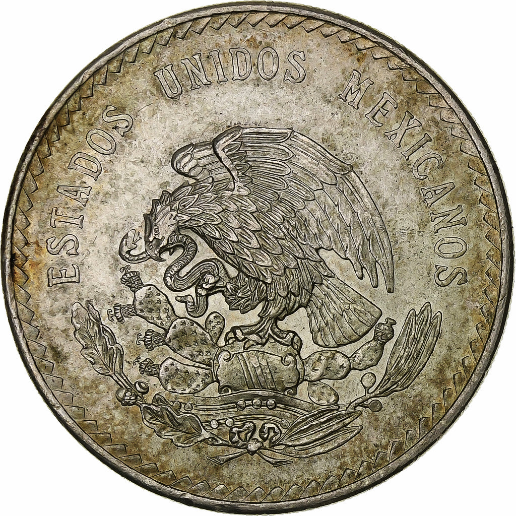 Messico, 5 Pesos, 1948, Mexico City, Argento, SPL, KM:465