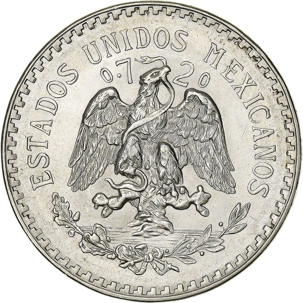 Mexique, Peso, 1943, Mexico City, Argent, SPL, KM:455