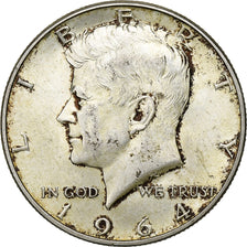 United States, Half Dollar, Kennedy Half Dollar, 1964, Denver, Silver