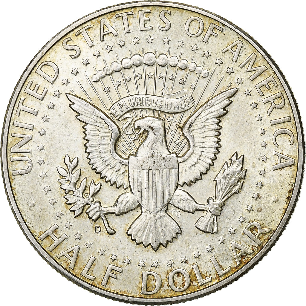 United States, Half Dollar, Kennedy Half Dollar, 1964, Denver, Silver