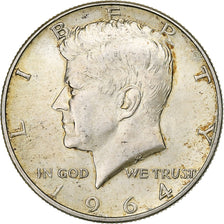 United States, Half Dollar, Kennedy Half Dollar, 1964, Denver, Silver