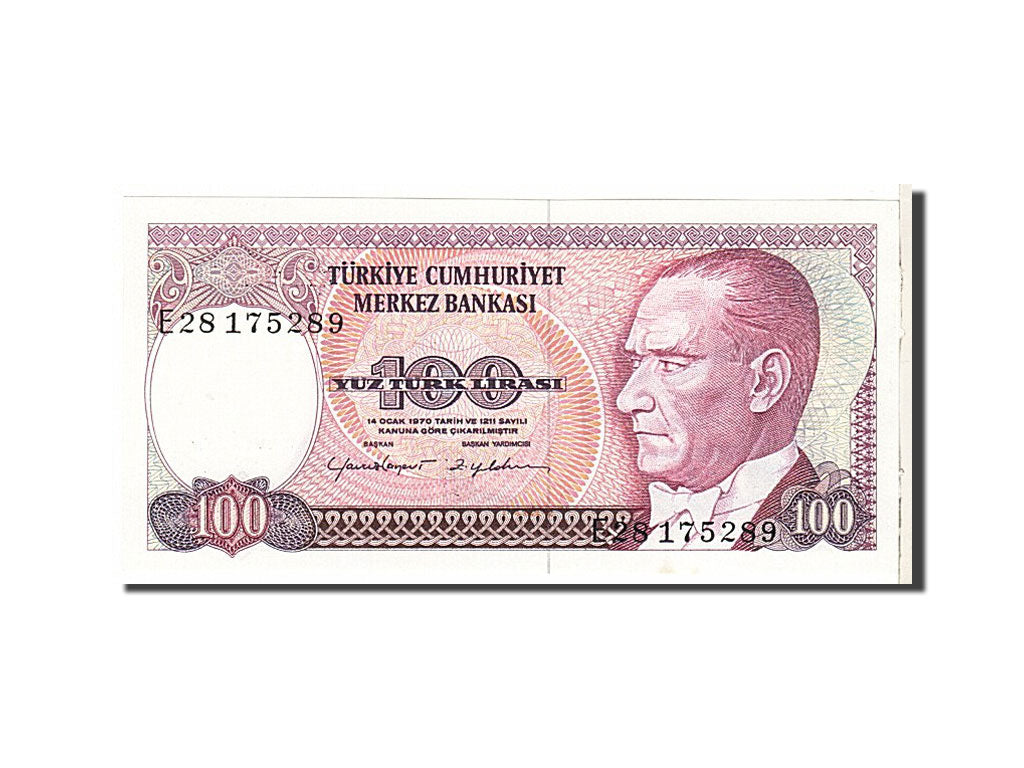 Banknote, Turkey, 100 Lira, 1984, UNC(65-70)