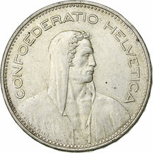Switzerland, 5 Francs, 1965, Bern, Silver, AU(55-58), KM:40