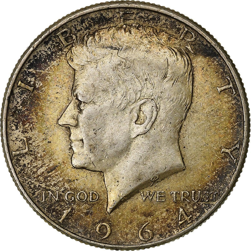 United States, Half Dollar, Kennedy Half Dollar, 1964, Philadelphia, Silver