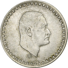 Egypt, 25 Piastres, 1970/AH1390, Cairo, Silver, AU(55-58), KM:422