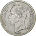 Venezuela, Gram 10, 2 Bolivares, 1945, Philadelphia, Argento, MB+, KM:23a