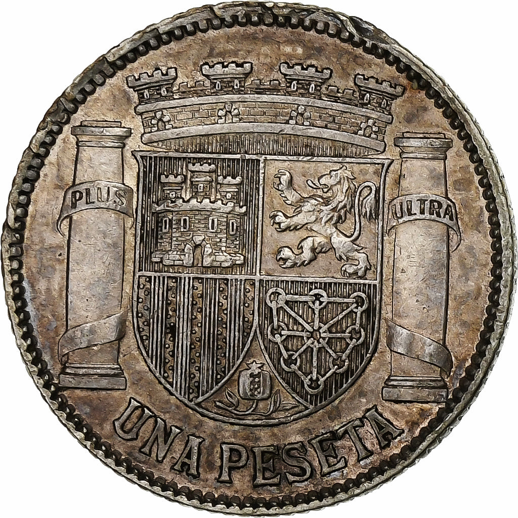 Spanien, Peseta, 1933, Silber, VZ, KM:750