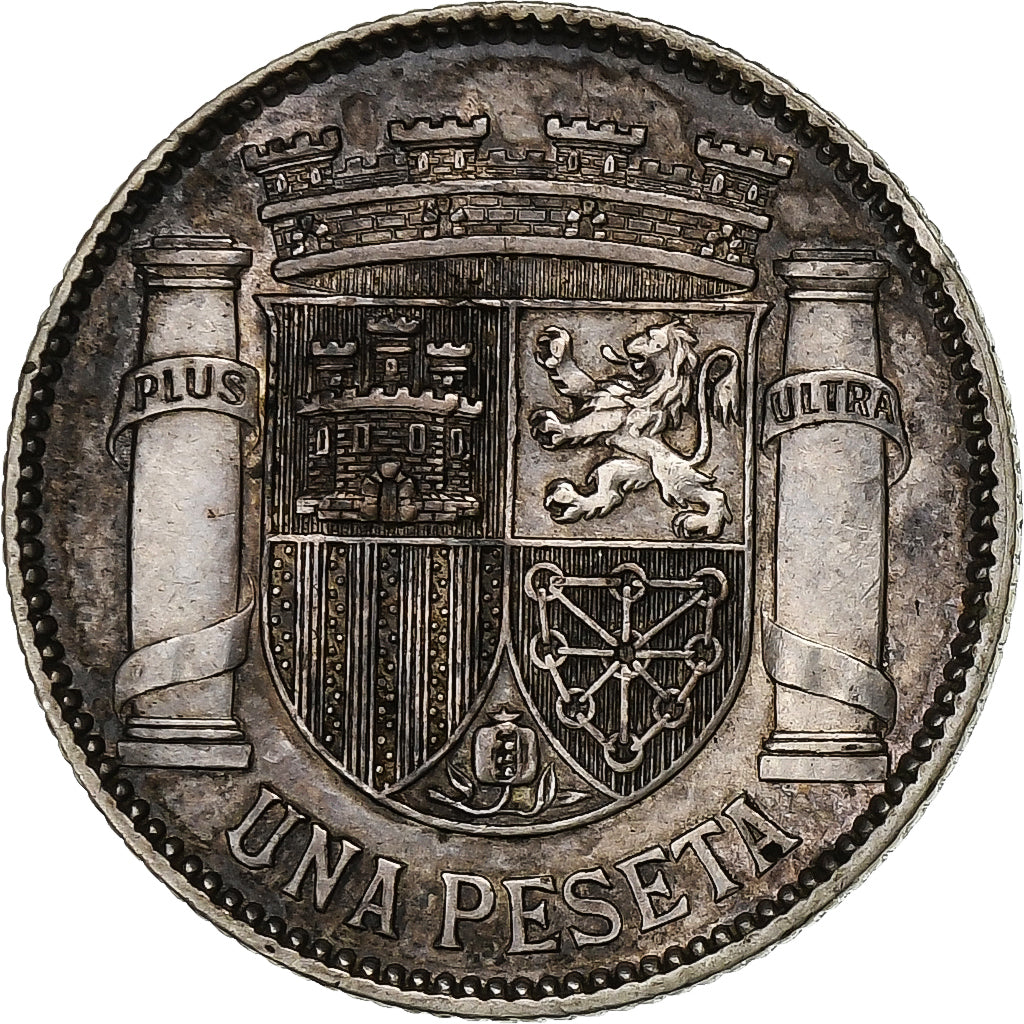 Espagne, Peseta, 1933, Argent, SUP, KM:750