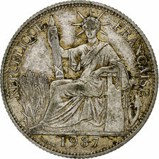 Indochine française, 20 Cents, 1937, Paris, Argent, TTB+, KM:17.2