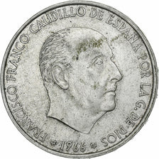 Spanje, Caudillo and regent, 100 Pesetas, 1966 (67), Zilver, ZF+, KM:797