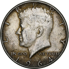 United States, Half Dollar, Kennedy Half Dollar, 1964, Philadelphia, Silver