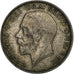Grande-Bretagne, George V, 1/2 Crown, 1923, Argent, TTB, KM:818.2