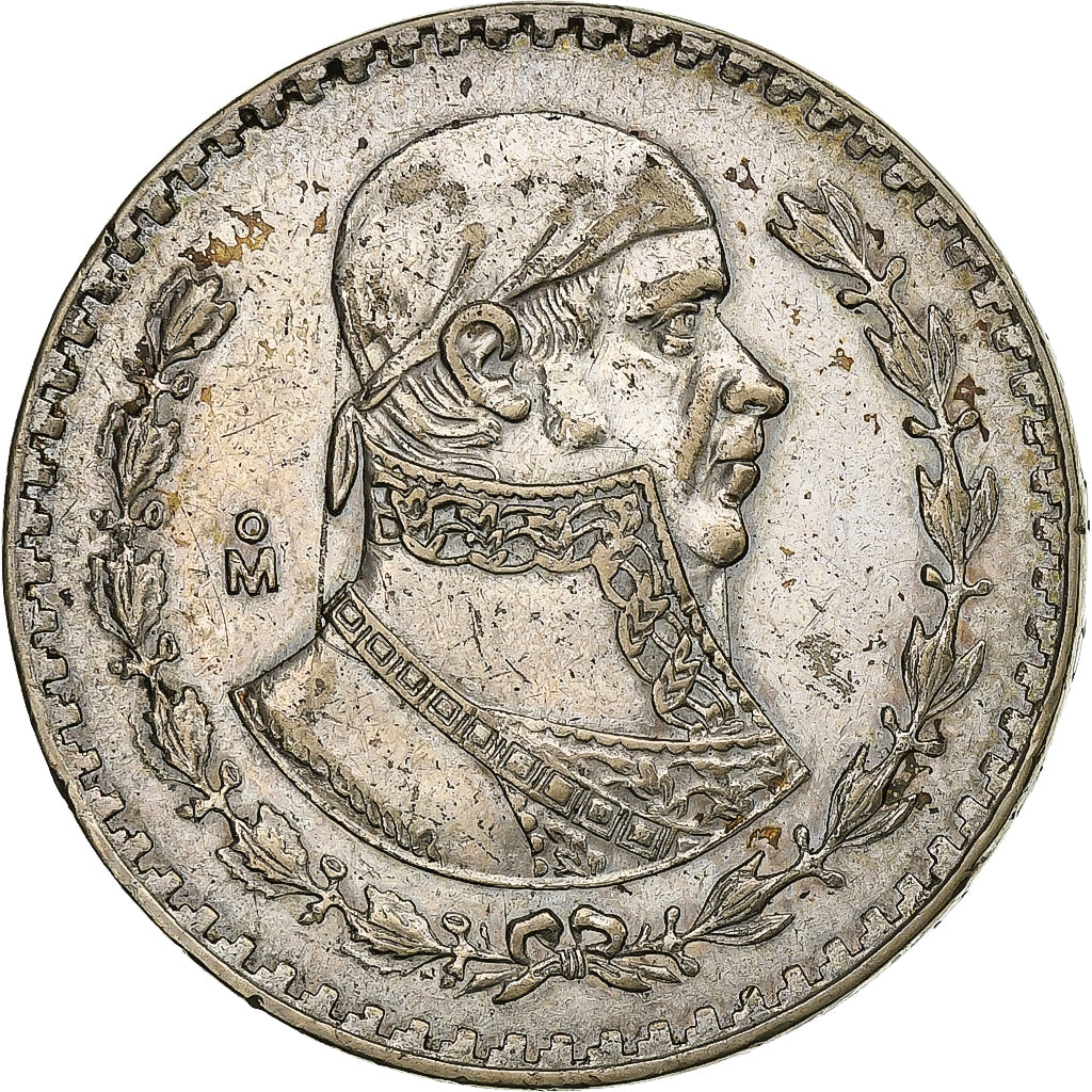 Mexiko, Peso, 1963, Mexico City, Silber, SS+, KM:459