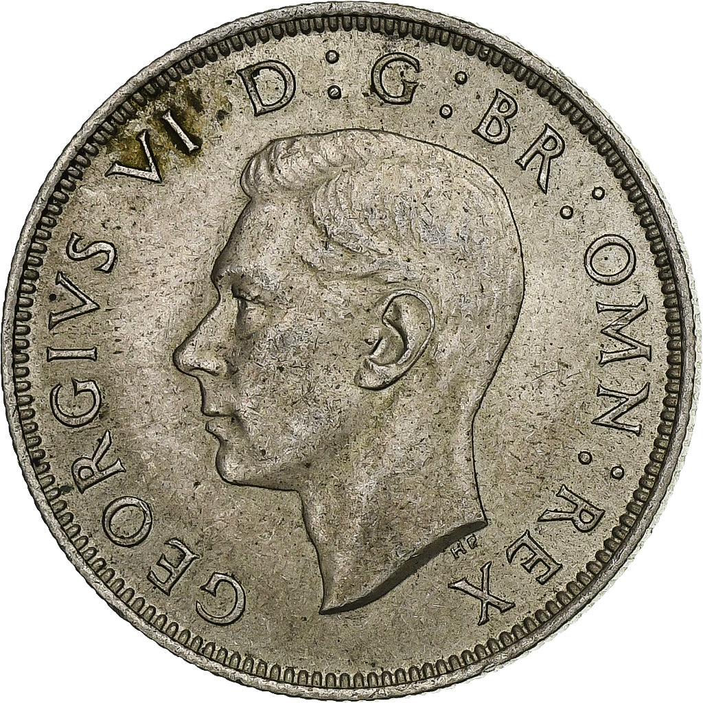 Grande-Bretagne, George VI, Florin, Two Shillings, 1939, Argent, SUP, KM:855