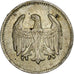 GERMANY, WEIMAR REPUBLIC, Mark, 1924, Karlsruhe, Silver, AU(50-53), KM:42