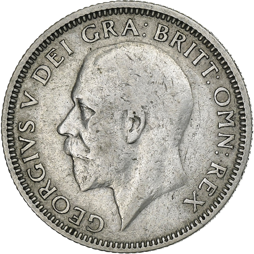 Great Britain, George V, Shilling, 1933, Silver, EF(40-45), KM:833