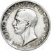 Italia, Vittorio Emanuele III, 5 Lire, 1926, Rome, Plata, MBC, KM:67.1