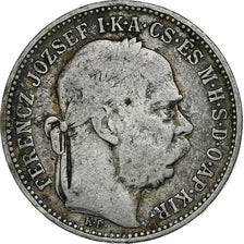Ungarn, Franz Joseph I, Korona, 1893, Kormoczbanya, Silber, S, KM:484