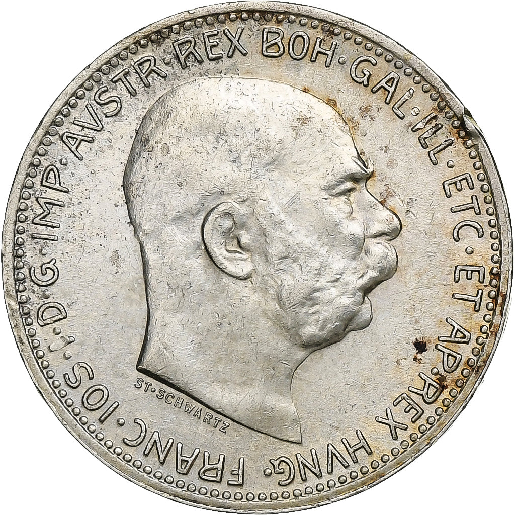 Austria, Franz Joseph I, Corona, 1915, Silver, MS(60-62), KM:2820