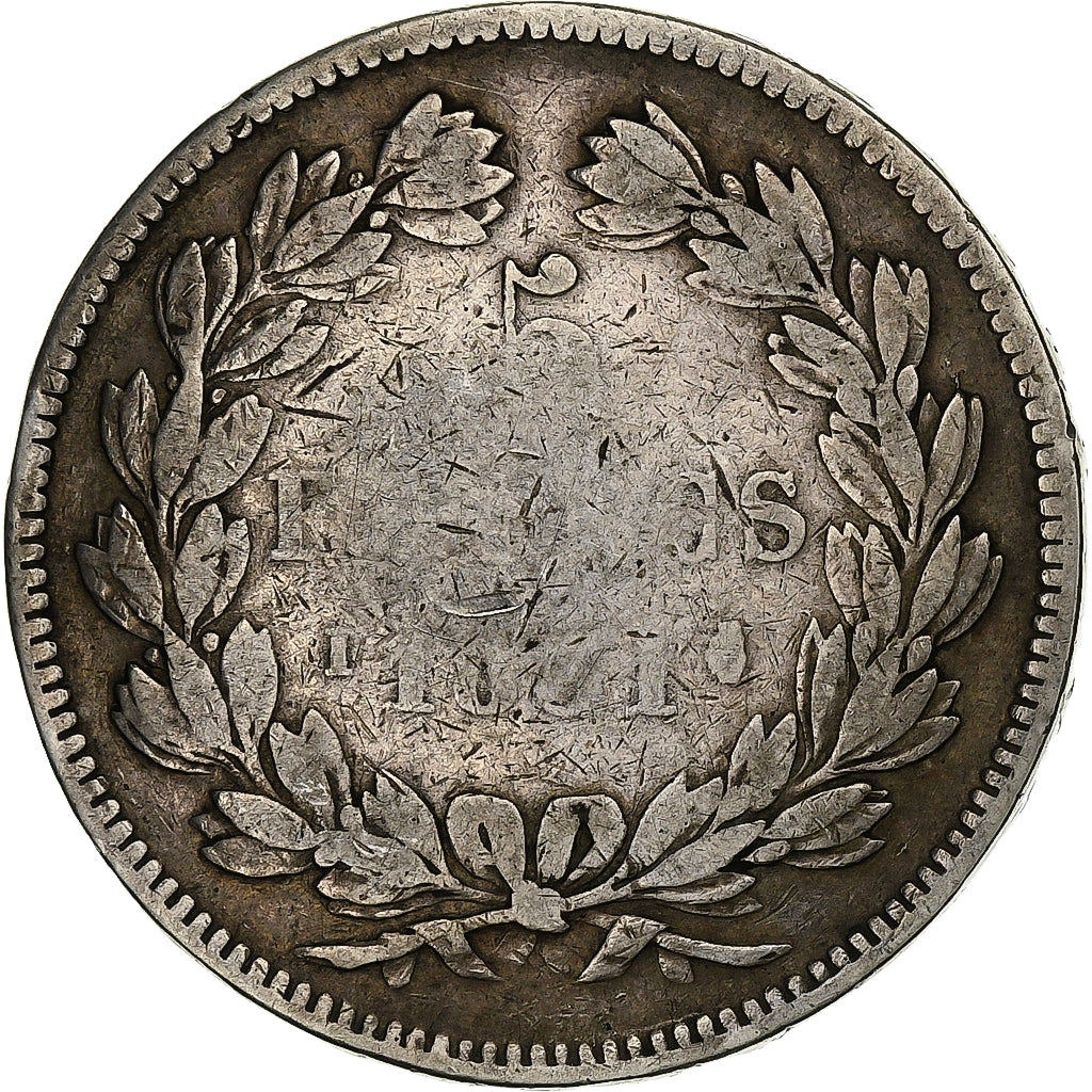 Francia, 5 Francs, Louis-Philippe, 1831, Limoges, Argento, B+, Gadoury:677a