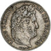France, 5 Francs, Louis-Philippe, 1843, Rouen, Silver, VF(30-35), Gadoury:678