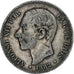 Spain, Alfonso XII, 5 Pesetas, 1882, Madrid, Silver, VF(30-35), KM:688