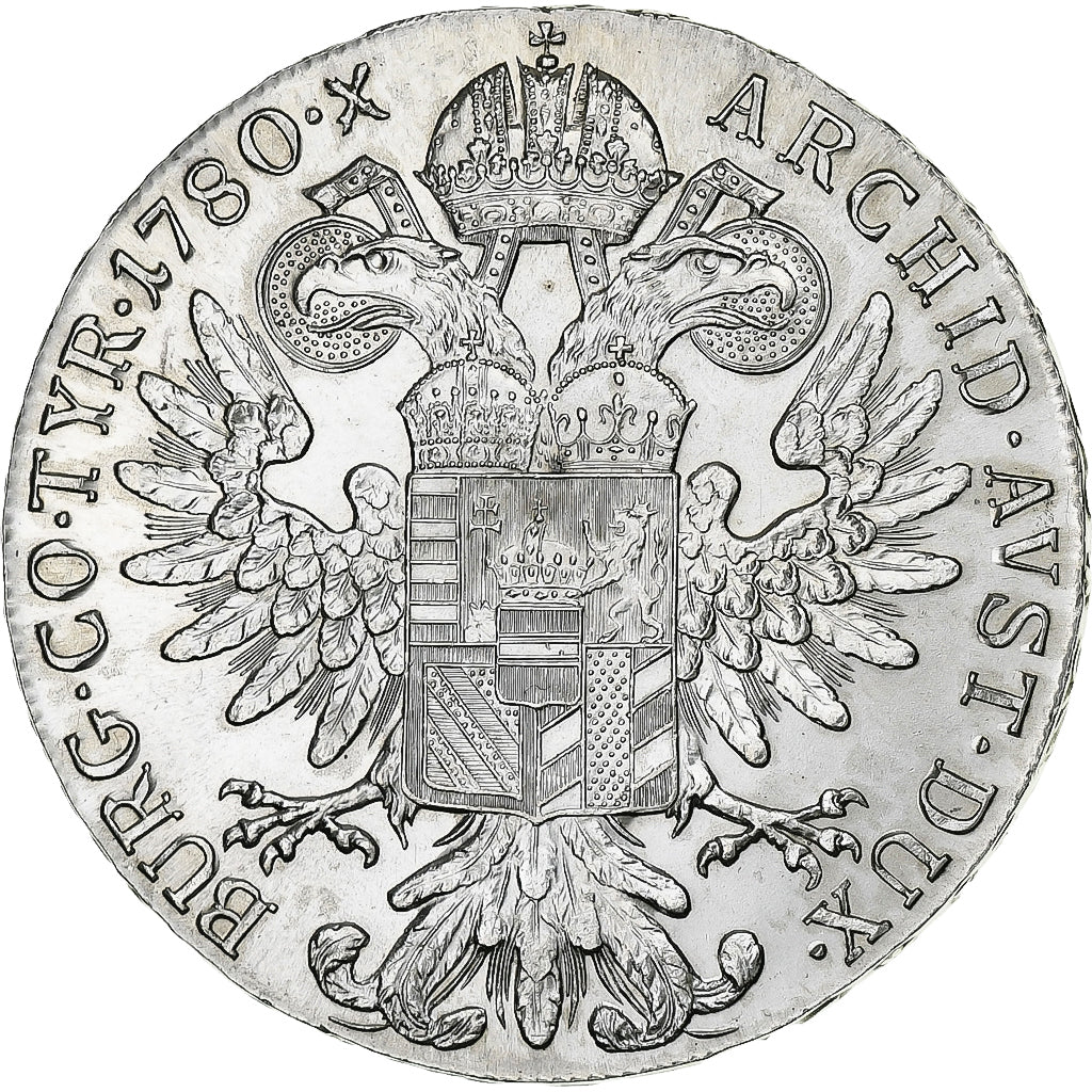 Austria, Marie-Thérèse, Thaler, 1780, Restrike, Silver, MS(63), KM:T1