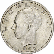 Bélgica, 50 Francs, 50 Frank, 1940, Brussels, Plata, EBC, KM:122.1