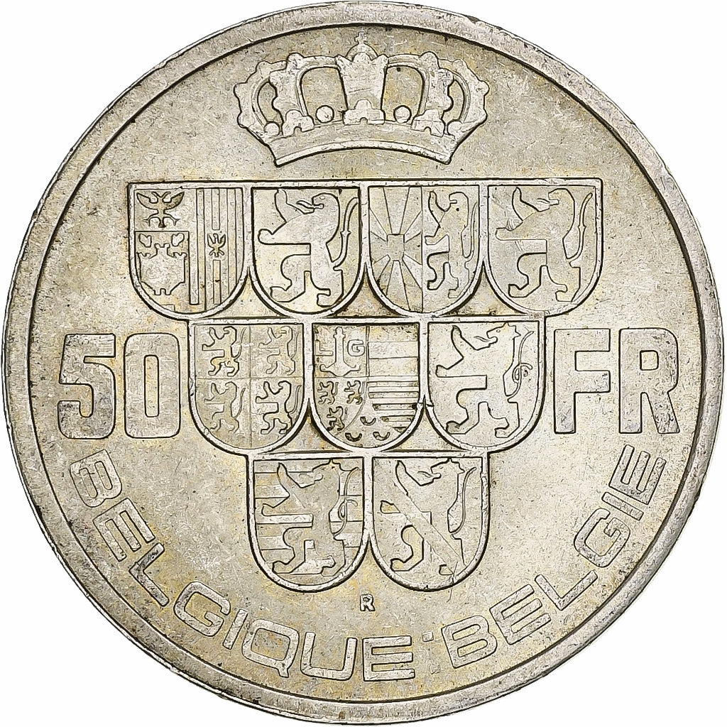 Bélgica, 50 Francs, 50 Frank, 1940, Brussels, Plata, EBC, KM:122.1