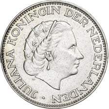 Niederlande, Juliana, 2-1/2 Gulden, 1962, Silber, VZ, KM:185