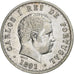 Portugal, Carlos I, 500 Reis, 1891, Silber, SS, KM:535