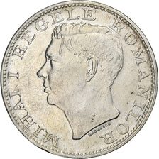 Romania, Mihai I, 500 Lei, 1944, Silver, AU(50-53), KM:65