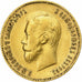 Rusia, Nicholas II, 10 Roubles, 1901, Saint Petersburg, Oro, MBC+, KM:64