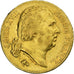 France, Louis XVIII, 20 Francs, 1817, Bayonne, Gold, AU(50-53), Le Franc:F.519