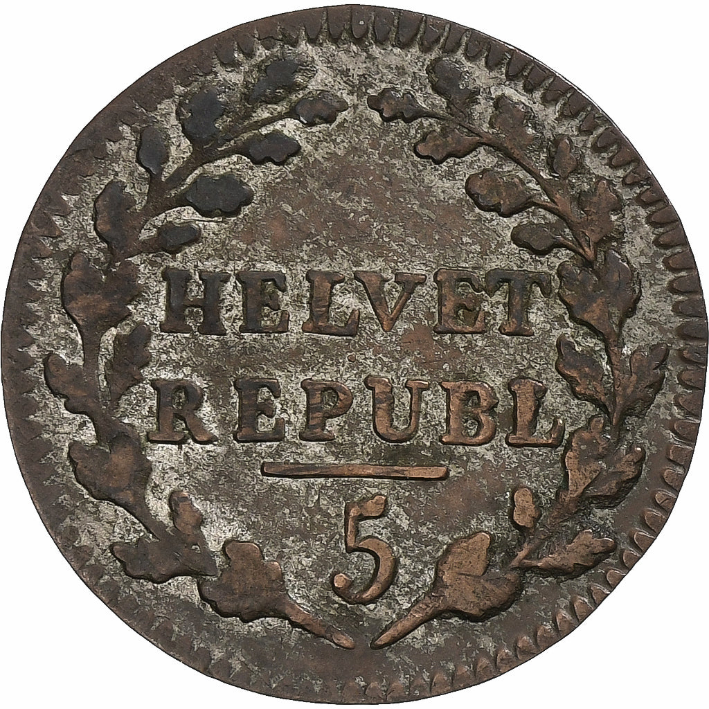 Suiza, 1/2 Batzen, 1799, Vellón, MBC, KM:A6
