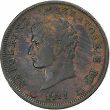 Italien Staaten, KINGDOM OF NAPOLEON, Napoleon I, Soldo, 1811, Milan, Kupfer