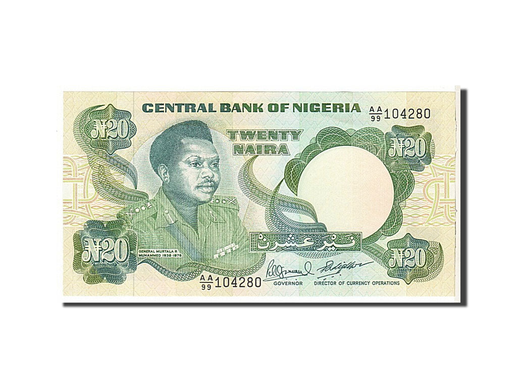 Banknote, Nigeria, 20 Naira, 2001, KM:26e, UNC(63)