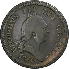 Isle of Man, Penny, 1786, Copper, VF(30-35), KM:9.1