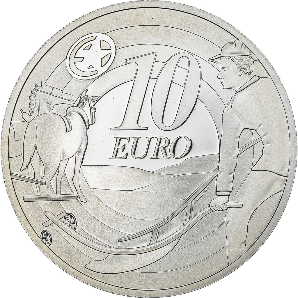 IRELAND REPUBLIC, 10 Euro, Proof, 2009, Sandyford, Silver, MS(65-70), KM:60