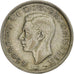 Grande-Bretagne, George VI, 1/2 Crown, 1943, Argent, TTB, KM:856